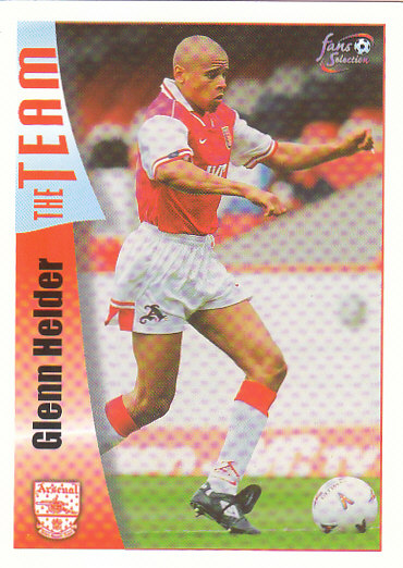 Glenn Helder Arsenal 1997/98 Futera Fans' Selection #13